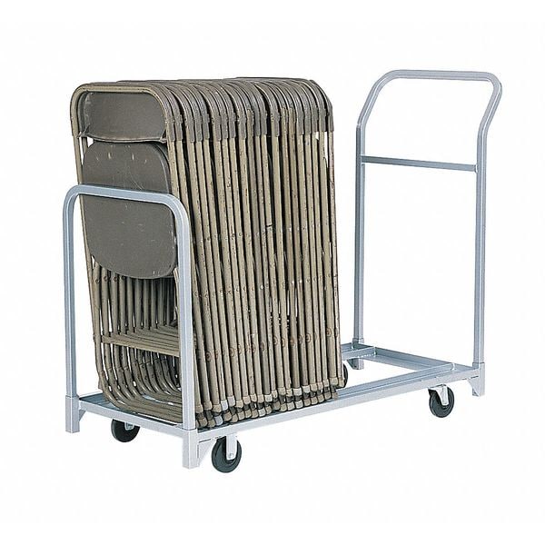 Raymond Products Folding/Stacked Chair Cart, 50-3/4" x 22" - 600US