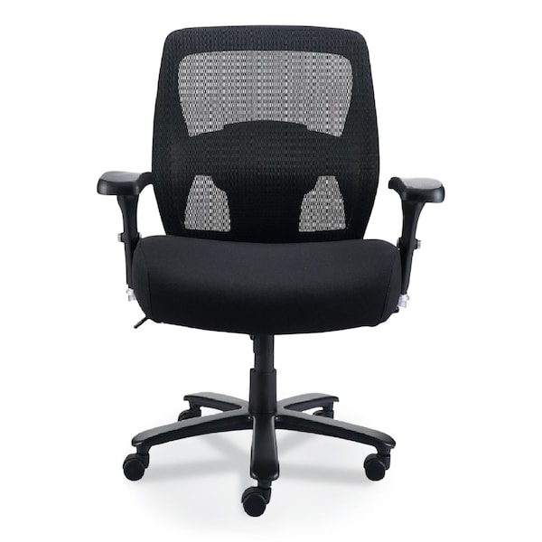 Alera Faseny Series Big and Tall Manager Chair, Up to 400 lbs, 17.48" to 21.73" Seat Height, Black - ALEFN44B14