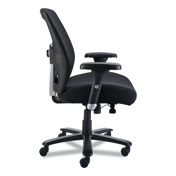 Alera Faseny Series Big and Tall Manager Chair, Up to 400 lbs, 17.48" to 21.73" Seat Height, Black - ALEFN44B14