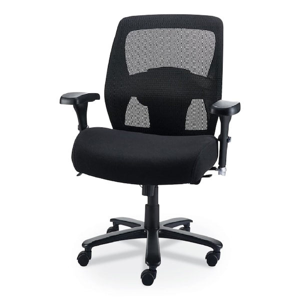 Alera Faseny Series Big and Tall Manager Chair, Up to 400 lbs, 17.48" to 21.73" Seat Height, Black - ALEFN44B14