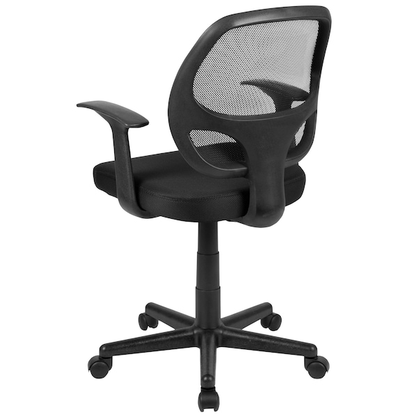 Flash Furniture Mesh Task Chair, Black - LF-118P-T-BK-GG