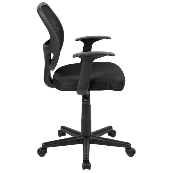 Flash Furniture Mesh Task Chair, Black - LF-118P-T-BK-GG