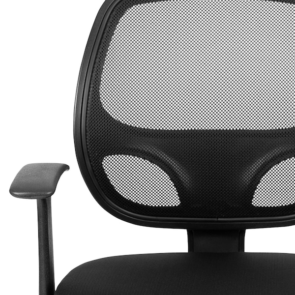 Flash Furniture Mesh Task Chair, Black - LF-118P-T-BK-GG