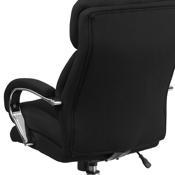 Flash Furniture Hercules Office Chair, Black Seat, Gray Back, 28 in W 31" L 49" H, Padded Loop, Fabric Seat - GO-2078-GG