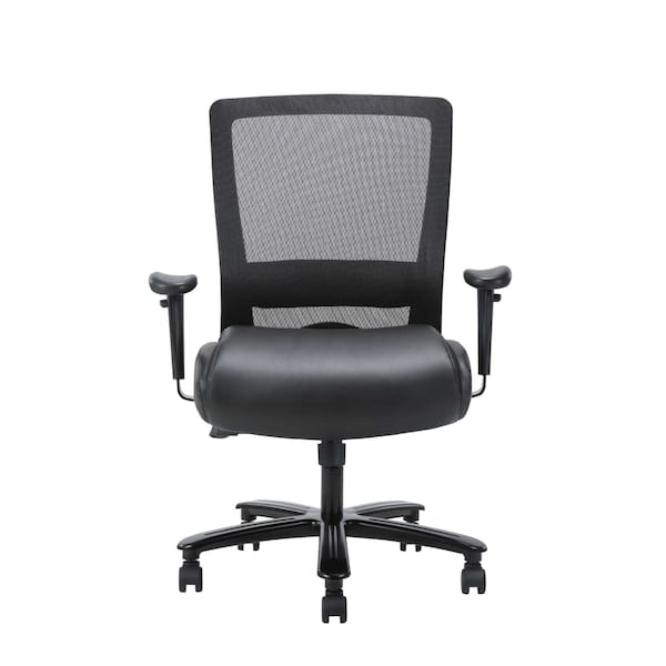 Boss Mesh Heavy Duty Chair, 400 lb Weight Capacity - B699-BK