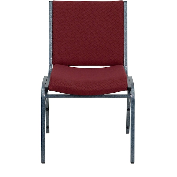 Flash Furniture Fabric Stack Chair, Burgundy - XU-60153-BY-GG
