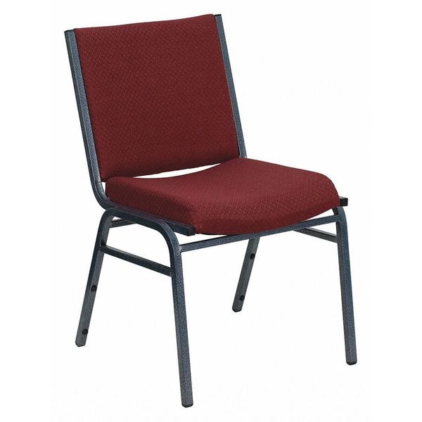 Flash Furniture Fabric Stack Chair, Burgundy - XU-60153-BY-GG