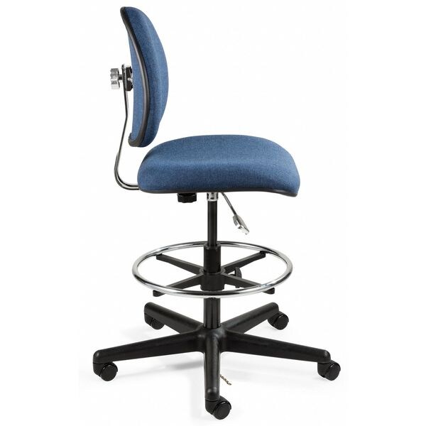 Bevco Task Chairs, 21 in to 28-1/2 in Height, Navy Blue - V830SHC