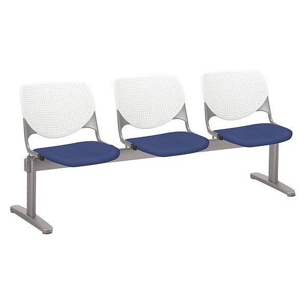 Kfi Kool Beam Seat Beam Seating, Crocus Back, 71 in W 22" L 31" H - 2300BEAM3-P08-CROCUS