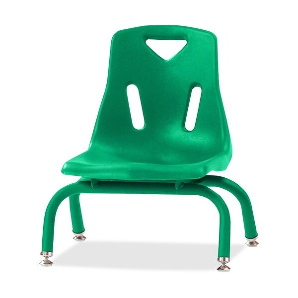 Jonti-Craft CHAIR, STACKING, POWDER, 8in, GN - JNT8118JC1119