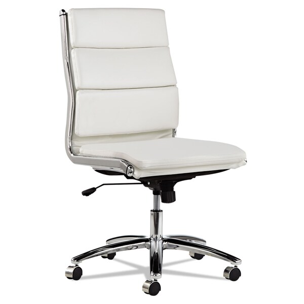 Alera Executive Chair Neratoli(TM) Mid-Back Slim Profile Chair, Arched Arms, 19" to 22-1/2" Height - ALENR4206