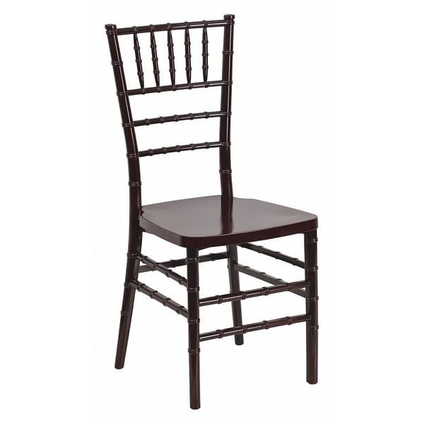 Flash Furniture Hercules Premium Chiavari Chair, 15-3/4 in W 18-1/2" L 36-1/2" H - LE-MAHOGANY-GG
