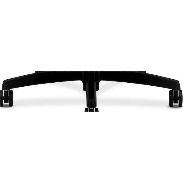 Hon Ignition Executive High-Back Chair, Black/Black Leather, Base: Black - HIEH1.F.H.U.SS11.T.SB