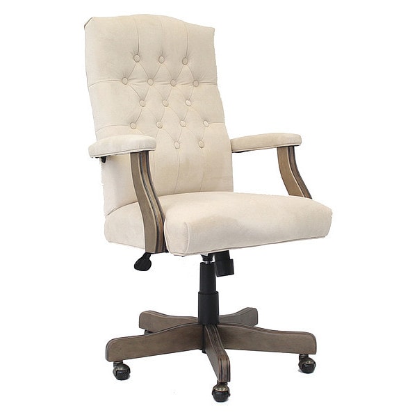 Boss Executive Champagne Velvet With Driftwood Finish Frame - B905DW-CMP