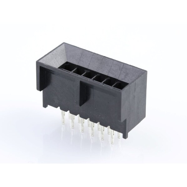 Molex Rectangular Power Connector, 12 Contact(S), Male, Press Fit Terminal, Receptacle - 452801201