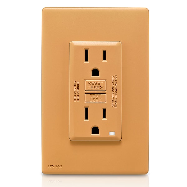 Leviton Circuit Interruptor, 15A, 125V AC, 2, 3 Poles - RGF15-TC