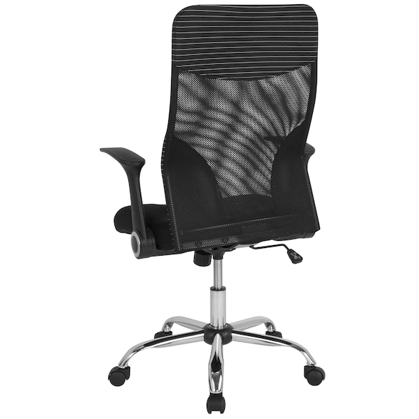 Flash Furniture Black High Back Mesh Chair - LF-W-83A-GG