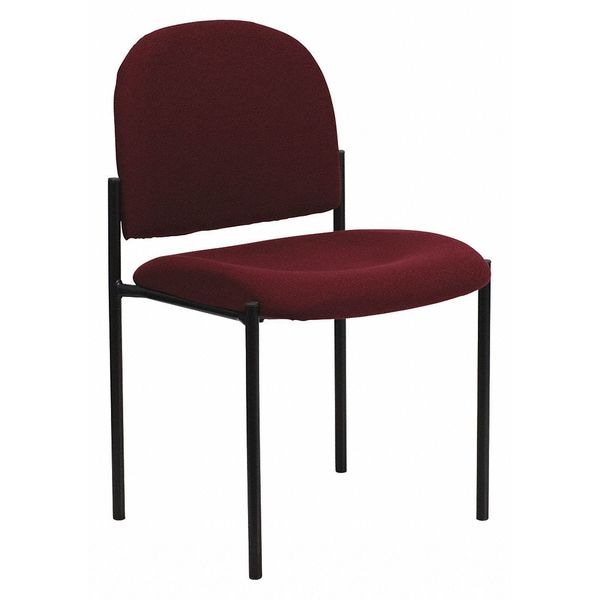 Flash Furniture Burgundy Fabric Stack Chair - BT-515-1-BY-GG