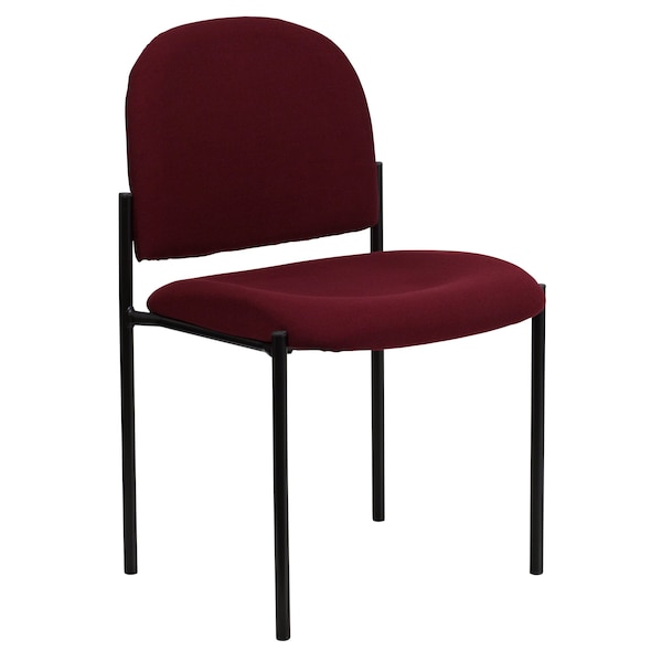 Flash Furniture Burgundy Fabric Stack Chair - BT-515-1-BY-GG
