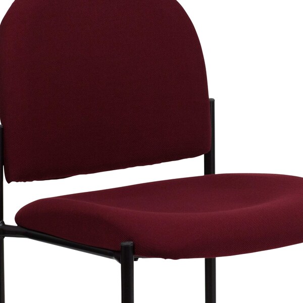 Flash Furniture Burgundy Fabric Stack Chair - BT-515-1-BY-GG