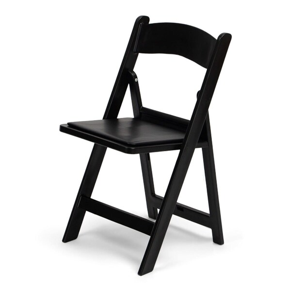 Atlas Commercial Products TitanPRO Black Resin Folding Chair - RFC6BK