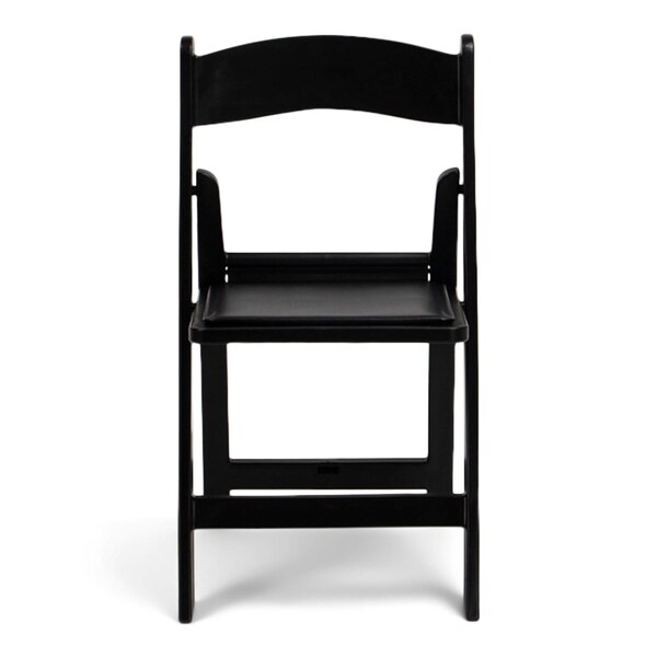 Atlas Commercial Products TitanPRO Black Resin Folding Chair - RFC6BK