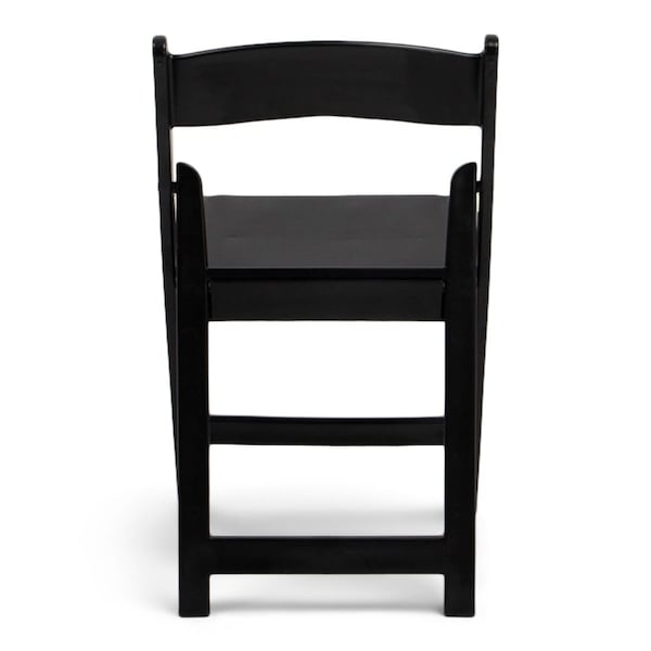 Atlas Commercial Products TitanPRO Black Resin Folding Chair - RFC6BK