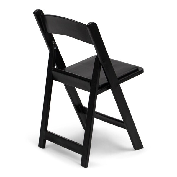 Atlas Commercial Products TitanPRO Black Resin Folding Chair - RFC6BK