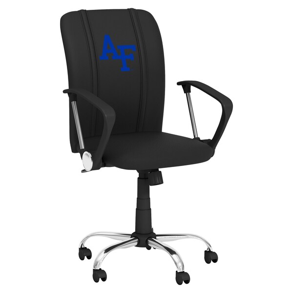 Dreamseat Curve Task Chair with Air Force Falcons Logo - XZOCCURVE-PSCOL13281