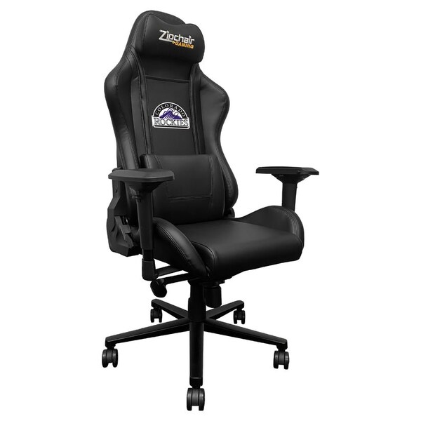 Dreamseat Xpression Pro Gaming Chair with Colorado Rockies Logo - XZXPPRO032-PSMLB20080A
