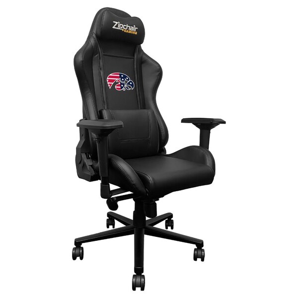Dreamseat Xpression Pro Gaming Chair with Iowa Hawkeyes Patriotic Primary Logo - XZXPPRO032-PSCOL13522A