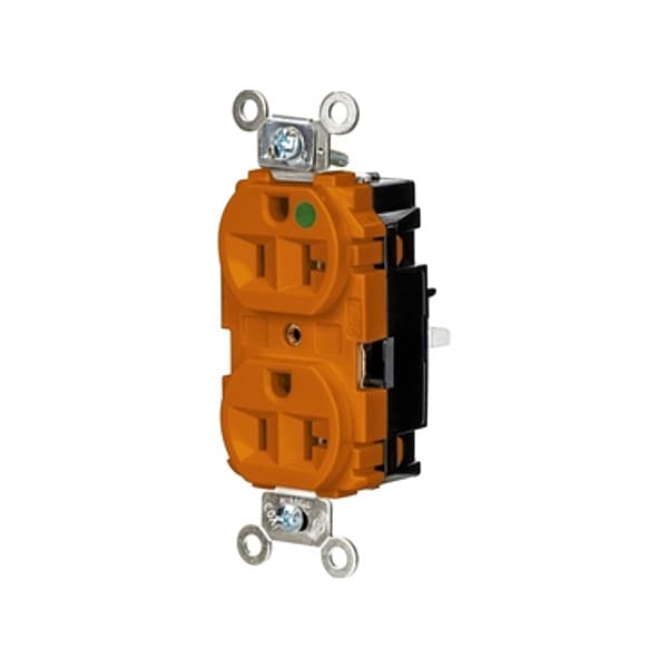 Hubbell Receptacle, 1 hp, 125V AC, NEMA 5-20R - HBL8300STO