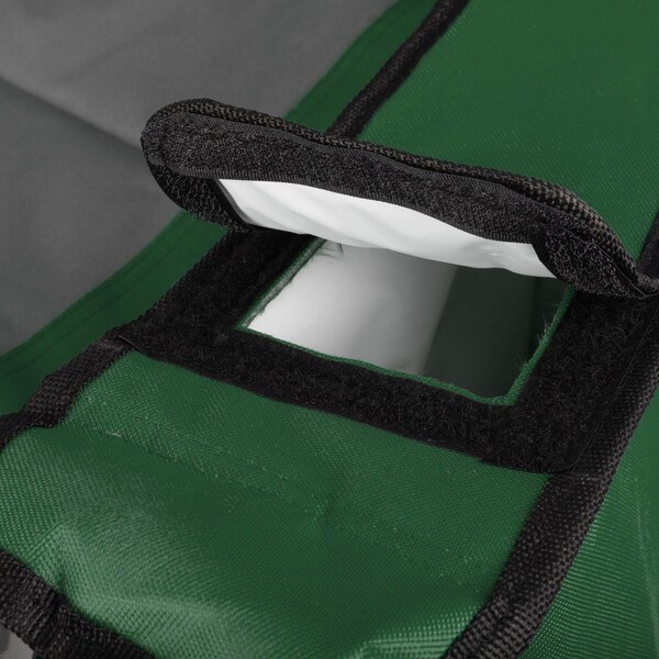Wakeman Oversized Camping Chair - Heavy Duty Folding Chair with Cooler & Carry Bag by Wakeman Green - 75-CMP1126