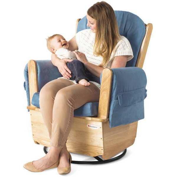 Foundations Glider/Rocker, 29-1/4 in W 26" L 42" H - 4303046