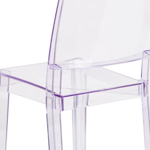 Flash Furniture Phantom Series Transparent Stacking Side Chair - FH-121-APC-GG