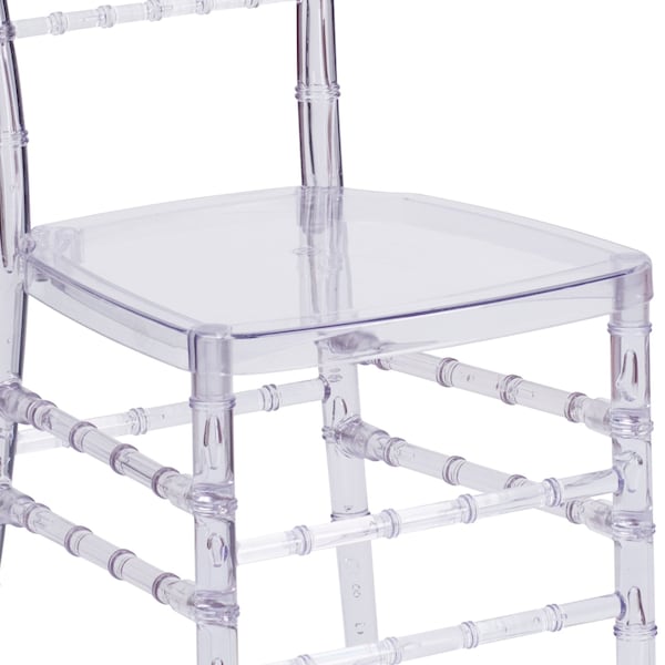 Flash Furniture Flash Elegance Crystal Ice Stacking Chiavari Chair - 2-BH-ICE-CRYSTAL-GG