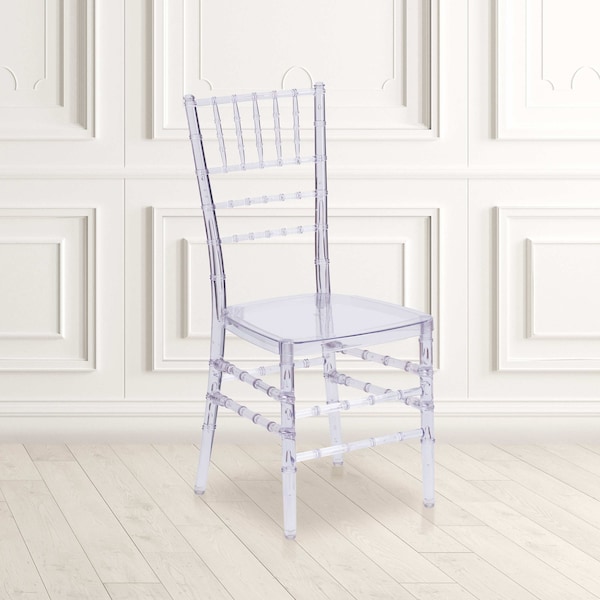 Flash Furniture Flash Elegance Crystal Ice Stacking Chiavari Chair - 2-BH-ICE-CRYSTAL-GG