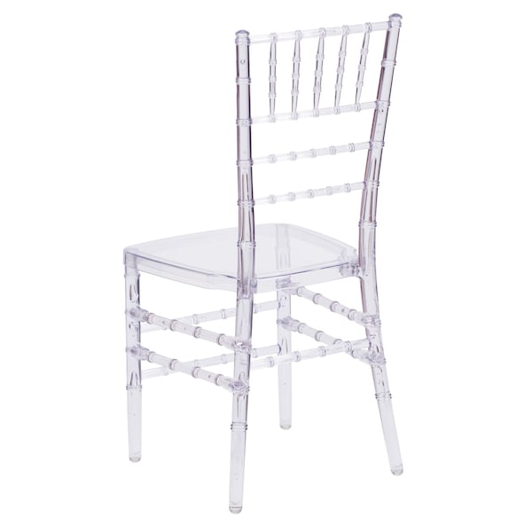 Flash Furniture Flash Elegance Crystal Ice Stacking Chiavari Chair - 2-BH-ICE-CRYSTAL-GG