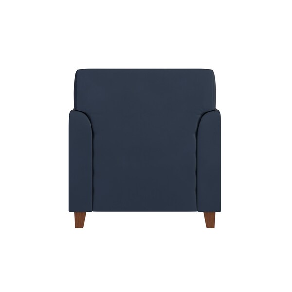 Flash Furniture HERCULES Diplomat Series Navy LeatherSoft Chair - BT-827-1-NVY-GG