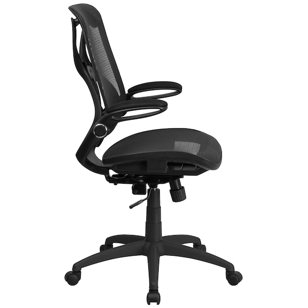 Flash Furniture High Back Exec Chair, Black, Weight Capacity: 250 lb. - HL-0013T-GG