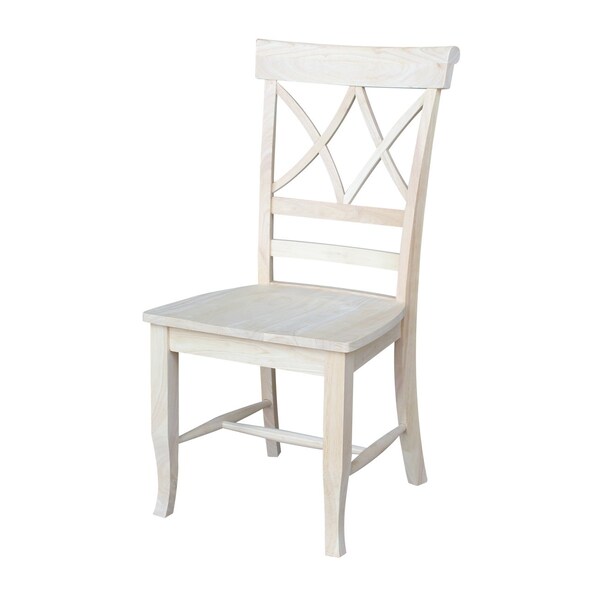 Whitewood Industries Chairs, Wood Back, 40 W 22.2 H - C-43P