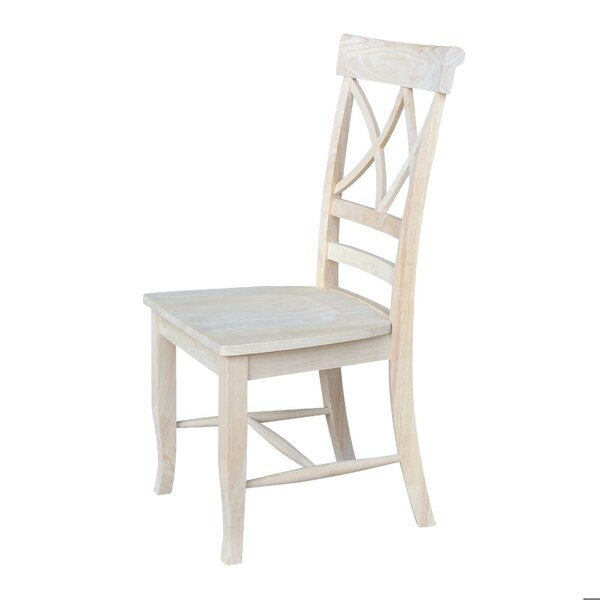 Whitewood Industries Chairs, Wood Back, 40 W 22.2 H - C-43P