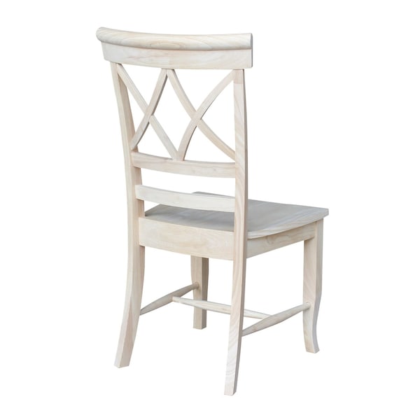 Whitewood Industries Chairs, Wood Back, 40 W 22.2 H - C-43P