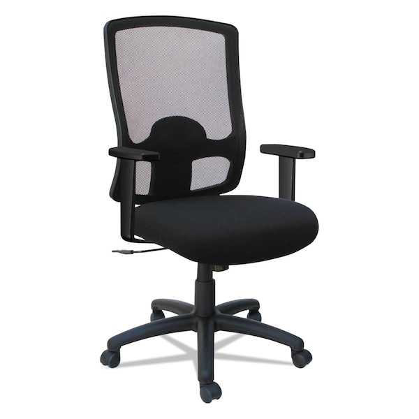 Alera Technologies Alera ALE Etros Series High-Back Swivel & Tilt Chair, Black - ET4117B