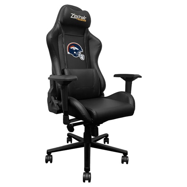 Dreamseat Xpression Pro Gaming Chair with Denver Broncos Helmet Logo - XZXPPRO032-PSNFL20047A