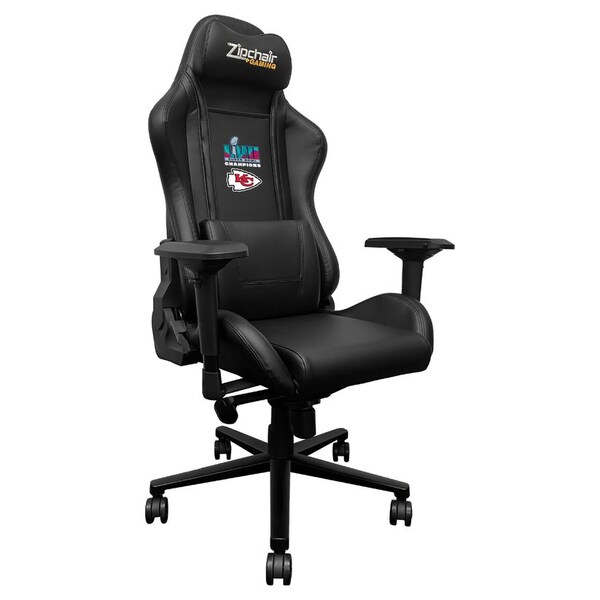 Dreamseat Kansas City Chiefs Super Bowl LVII Champions Logo Xpression Pro Gaming Chair - XZXPPRO032-PSNFL20073A