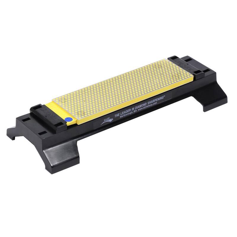 DMT 8 in. Extra-Fine/Coarse DuoSharp Bench Stone with Base - W8EC-WB
