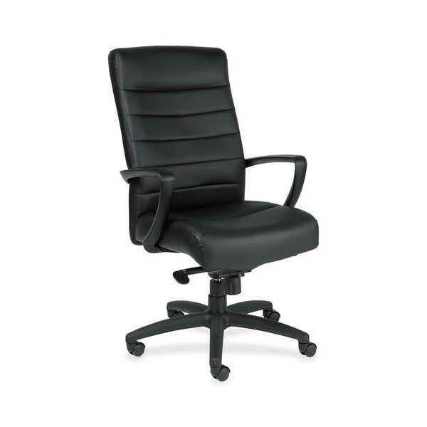 Eurotech - The Raynor Group Chair, Manchester, High-Back, 25-4/5inWx29inDx45inH, Black - EUTLE150BLK
