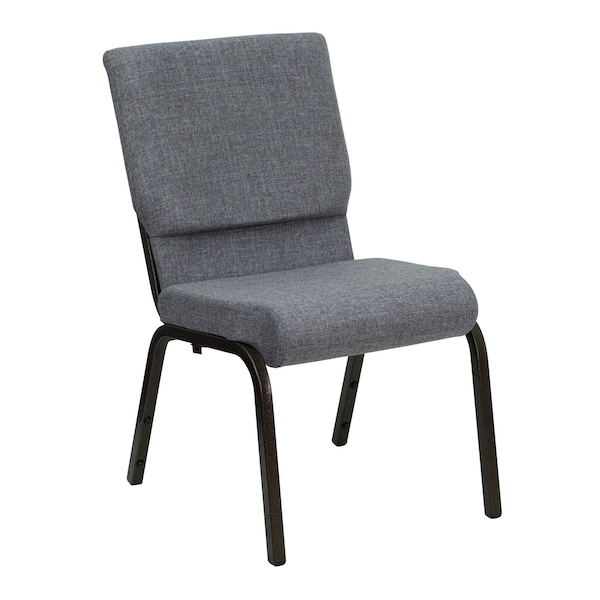Flash Furniture Fabric Church Chair, Gray - XU-CH-60096-BEIJING-GY-GG
