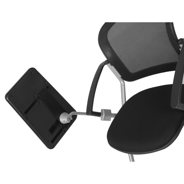 Regency Nesting Chairs, 29 W 25-29 L 33 H, Metal, Fabric Seat - 2309BKTABBK